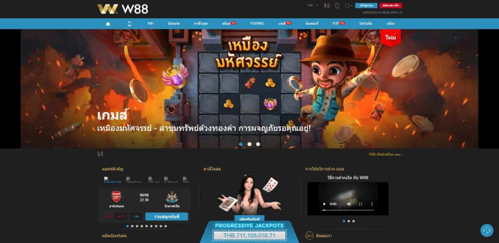 เว็บพนันออนไลน์อันดับ 1 ของเอเชีย W88