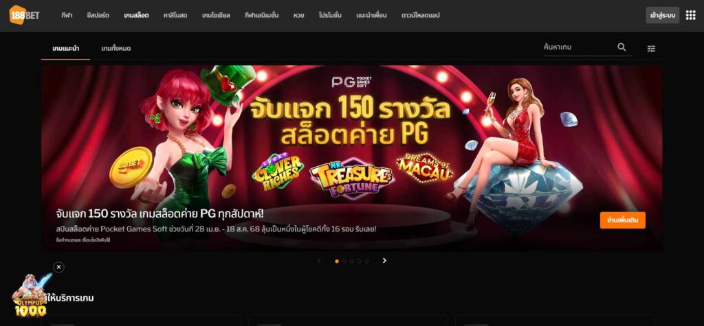 188BET รวมเกมสล็อตคุณภาพจากทั่วโลก