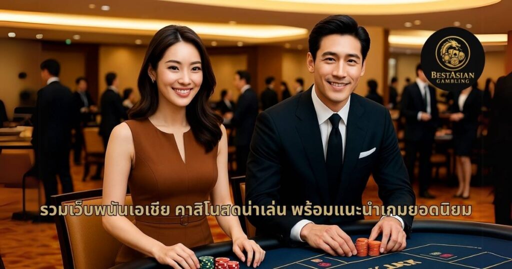 เว็บพนันเอเชีย คาสิโนสดที่แนะนำจาก bestasiangambling