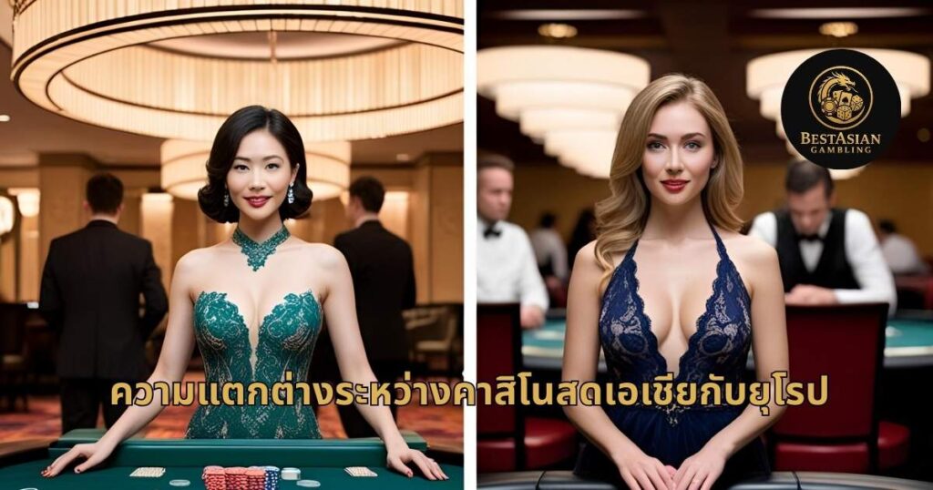 ความแตกต่างระหว่างคาสิโนสด